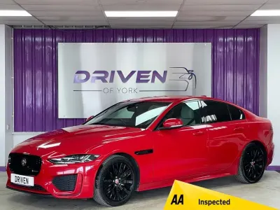 Used Jaguar XE R-Dynamic 180 HP (132 kW) 2020 Red Sedan
