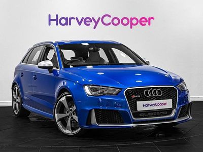 Blue Used 2015 Audi RS3 Sedan | £24,990 (Expensive)