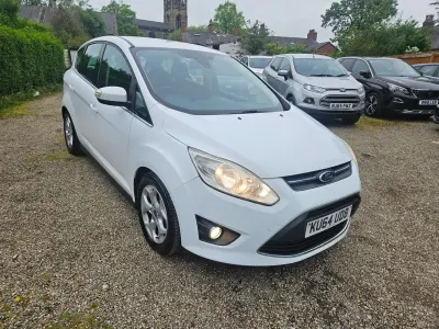 Begagnad Ford C-MAX Zetec 2014 Vit Minibuss
