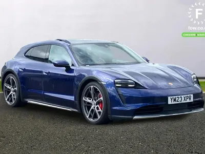 Used Porsche Taycan Cross Turismo 419 kW (571 HP) 2023 Blue Estate