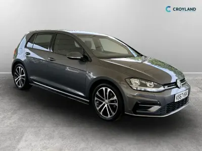 Used VW Golf VII R-line 150 HP (110 kW) 2017 Grey Hatchback