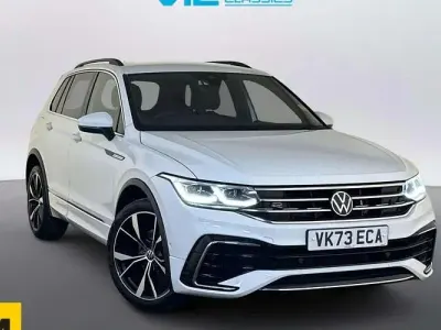 Second-hand VW Tiguan R-line 150 CP (110 kW) 2023 Alb SUV