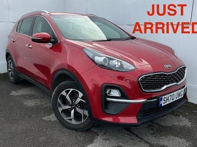 Used Kia Sportage 136 HP (100 kW) 2021 Red SUV