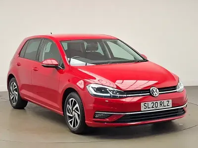 Used VW Golf VII Edition 150 HP (110 kW) 2020 Red Hatchback