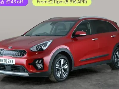 Used Kia Niro 141 HP (103 kW) 2021 Red SUV
