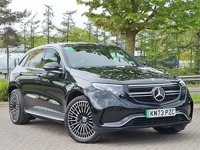 Käytetty Mercedes EQC400 AMG Line Premium 300 kW (408 HP) 2023 Musta Katumaasturi