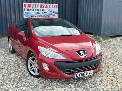 Used Peugeot 308 CC 2010 Red Cabriolet