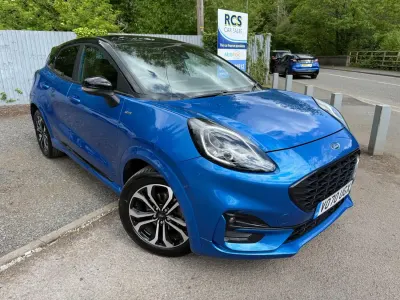 Gebraucht Ford Puma ST-Line 125 PS (91 kW) 2020 Blau SUV