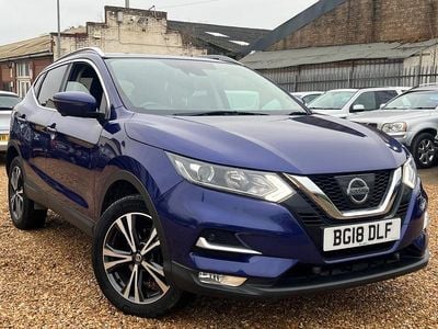 Blue Used 2018 Nissan Qashqai N-Connecta SUV | £5,990 (Good price)