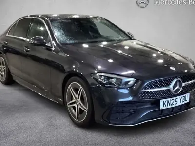 Used Mercedes C200 AMG line 204 HP (150 kW) 2025 Grey Sedan