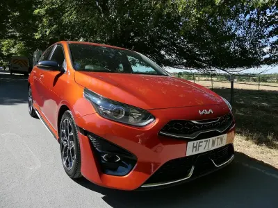 Used Kia Ceed GT-Line 2021 Orange Hatchback