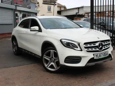 Used Mercedes GLA200 AMG line 156 HP (114 kW) 2017 White SUV