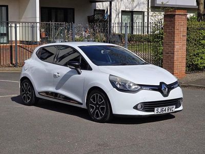 Used Renault Clio IV Dynamique 2014 White Hatchback