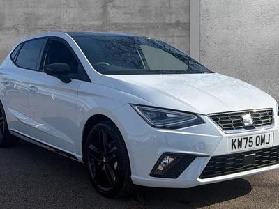 New Seat Ibiza Black Edition 95 HP (69 kW) 2025 White Hatchback