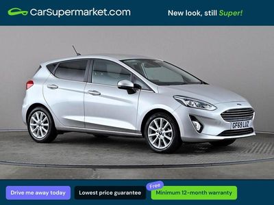 Used Ford Fiesta Titanium 2019 Silver Hatchback
