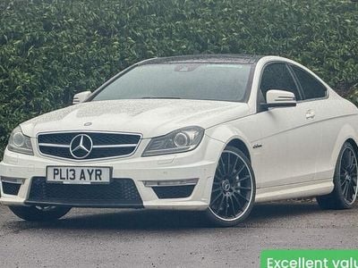 White Used 2014 Mercedes C63 AMG AMG Coupe | £19,990 (Good price)