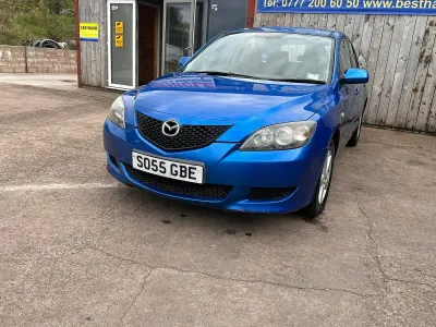 Used Mazda 3 105 HP (77 kW) 2005 Blue Hatchback