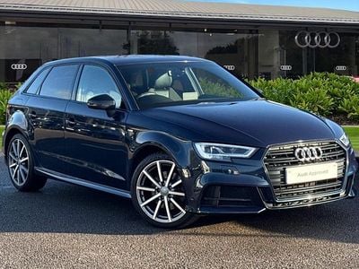 Used Audi A3 Sportback Black Edition 2020 Blue Hatchback
