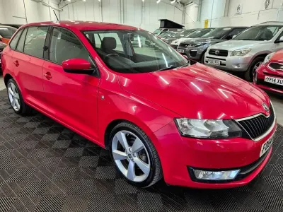 Usado Skoda Rapid SE 2014 Vermelho Citadino