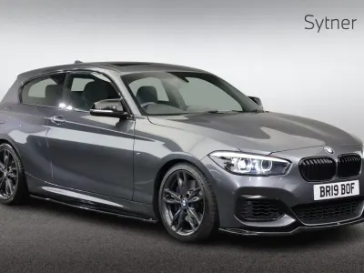 Used BMW M140 Comfort Edition 335 HP (246 kW) 2019 Grey Hatchback