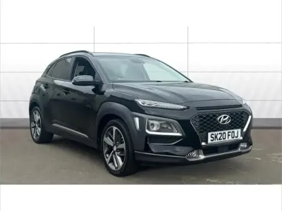 Used Hyundai Kona Premium 177 HP (130 kW) 2020 Black SUV