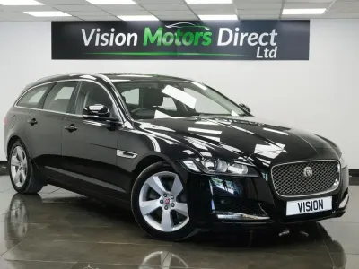 Used Jaguar XF Sportbrake Portfolio 240 HP (176 kW) 2019 Black Estate