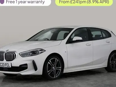 Used BMW 118 M Sport 136 HP (100 kW) 2023 White Hatchback