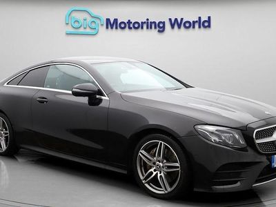 Begagnad Mercedes E220 AMG Line Premium 194 HK (142 kW) 2020 Svart Sportkupé