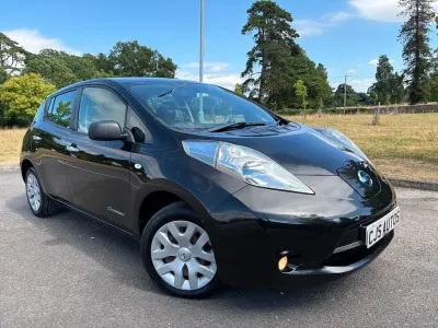 Used Nissan Leaf Visia 80 kW (109 HP) 2014 Black Hatchback