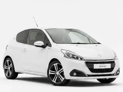 Używany Peugeot 208 GT-line 110 KM (80 kW) 2015 Biały Hatchback