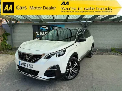 Used Peugeot 5008 GT-line 2017 White