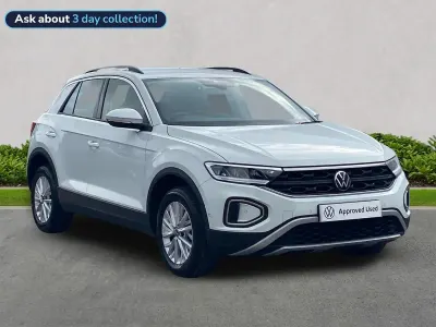 Used VW T-Roc Life 110 HP (80 kW) 2023 White SUV