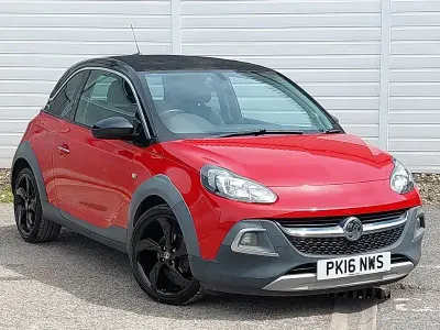 Used Vauxhall Adam Rocks 87 HP (63 kW) 2016 Red Hatchback