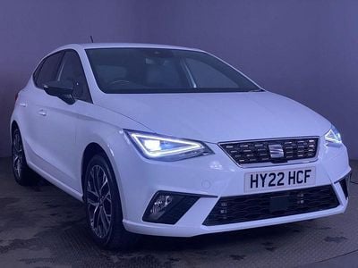 White Used 2022 Seat Ibiza XCELLENCE Hatchback | £14,499 (Fair price)
