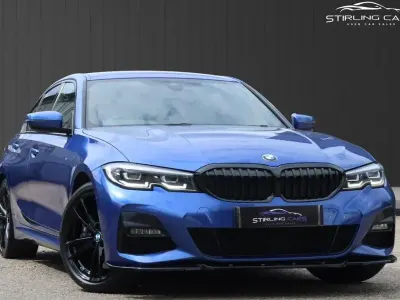 Used BMW 330e M Sport 292 HP (214 kW) 2020 Blue Sedan