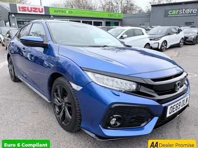 Used Honda Civic Sport 182 HP (133 kW) 2019 Blue Hatchback