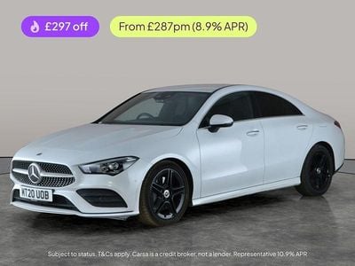 Used Mercedes CLA220 AMG Line Premium 2020 White Sedan