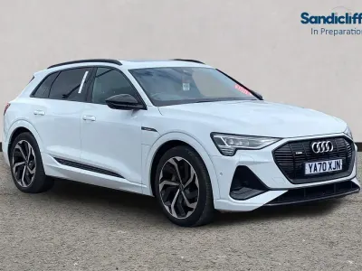 Used Audi e-tron Black Edition 230 kW (313 HP) 2023 White SUV