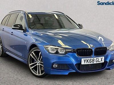 Begagnad BMW 320 M Sport 184 HK (135 kW) 2018 Blå Kombi