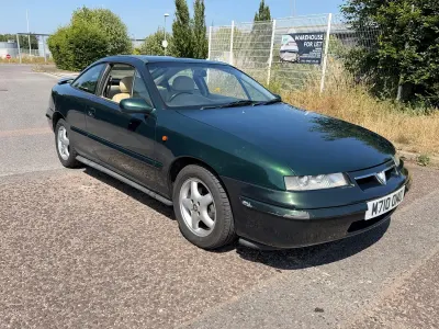 Used Vauxhall Calibra 138 HP (101 kW) 1994 Green Coupe