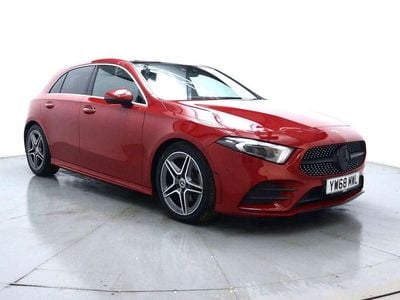 Used Mercedes A180 AMG Line Premium Plus 2019 Red Hatchback