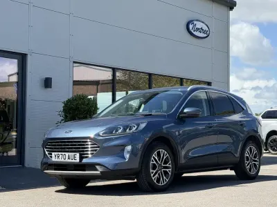 Used Ford Kuga Titanium 190 HP (139 kW) 2020 Blue SUV