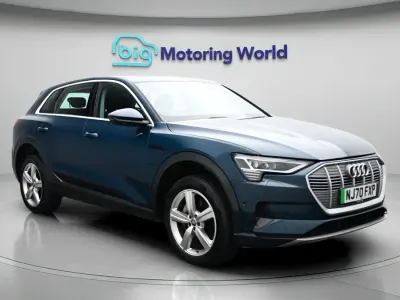 Used Audi e-tron 300 kW (408 HP) 2020 Blue SUV