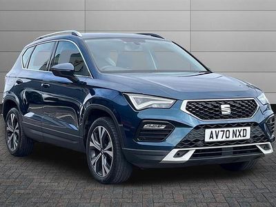 Used Seat Ateca SE Technology 150 HP (110 kW) 2020 Lava blue SUV