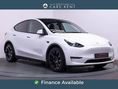 White Used 2022 Tesla Model Y Long Range AWD SUV | £23,047 (Fair price)