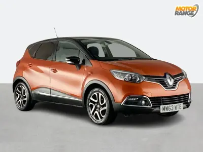 Used Renault Captur Dynamique 90 HP (66 kW) 2014 Orange/black SUV