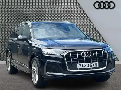 Used Audi Q7 S-Line 281 HP (206 kW) 2023 Black SUV