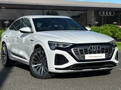 Used Audi Q8 e-tron S-Line 300 kW (408 HP) 2023 White SUV