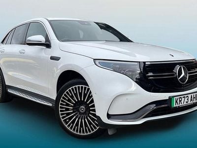 Used Mercedes EQC400 AMG Line Premium 300 kW (408 HP) 2023 White SUV