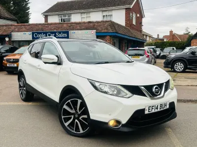 Used Nissan Qashqai Tekna 110 HP (80 kW) 2014 White SUV